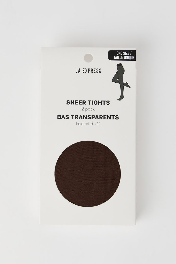 Sheer Tights (2 Pack)