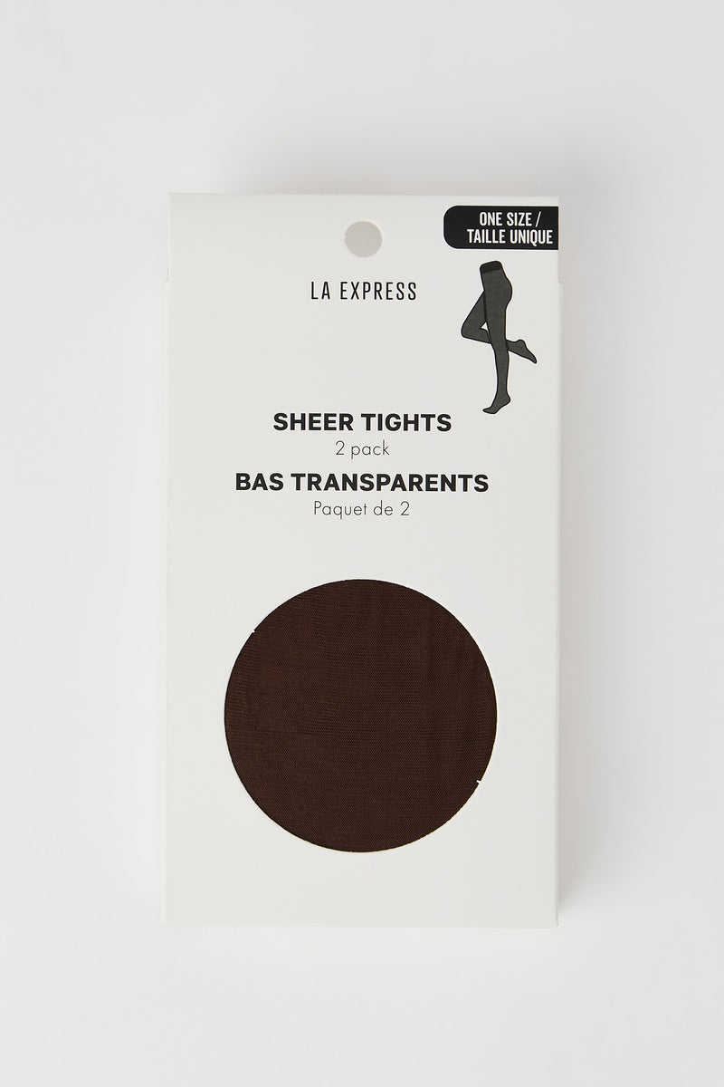 Sheer Tights (2 Pack)