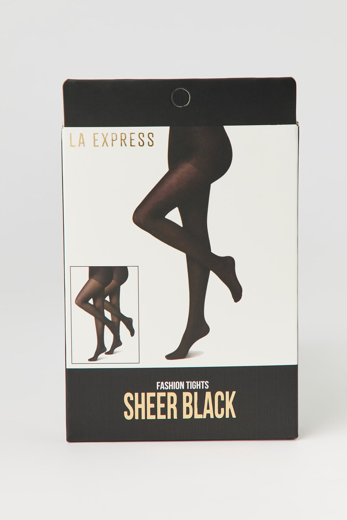 Sheer Tights (2 Pack) - Black