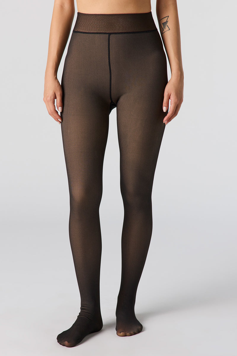 Plush Lined Tights