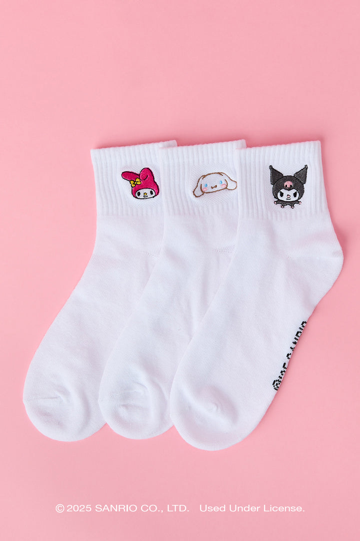 Chaussettes à imprimé Hello Kitty® and Friends (3 paires)