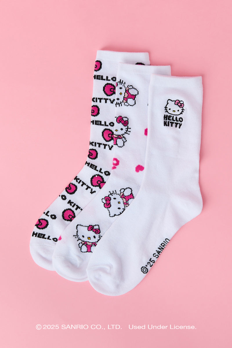 Chaussettes à imprimé Hello Kitty® (3 paires)