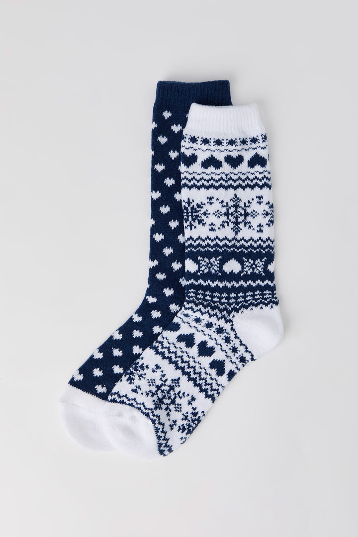 Jacquard Boot Socks (2 Pack)