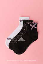 Kuromi™ Quarter Socks (3 Pack)