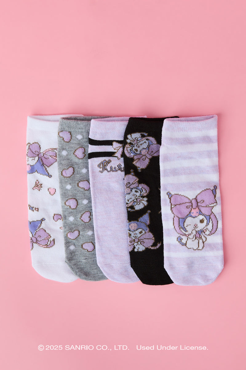 Socquettes à imprimé Kuromi™ (5 paires)