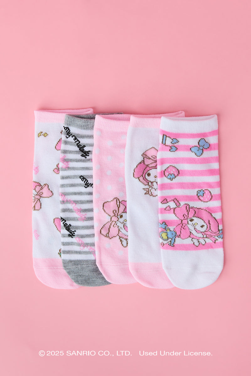 Socquettes à imprimé My Melody™ (5 paires)