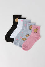 Chaussettes pour femmes (5 paires)