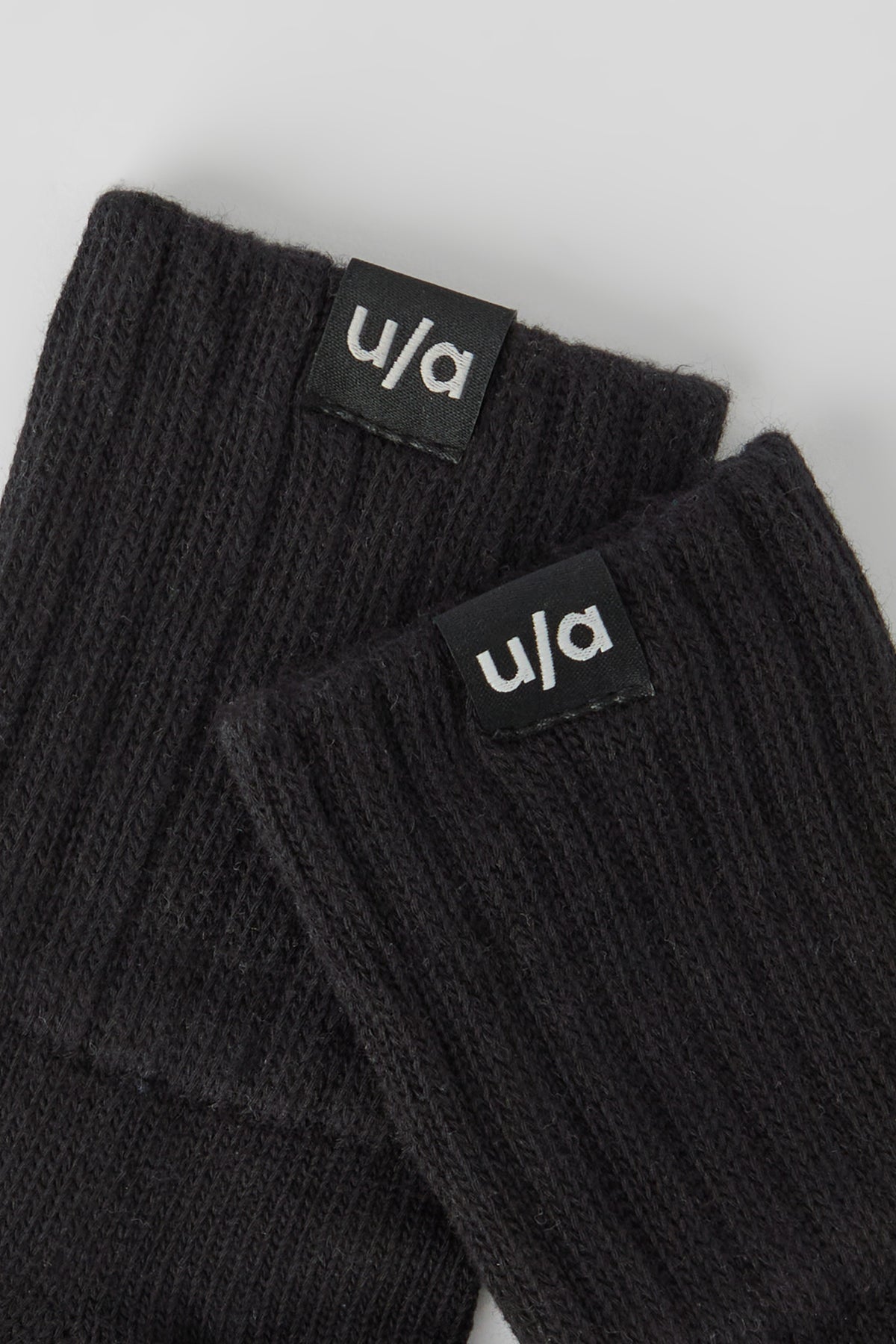 Alt View 2. U/A Half-Crew Slouchy Socks (2 Pack) - Black