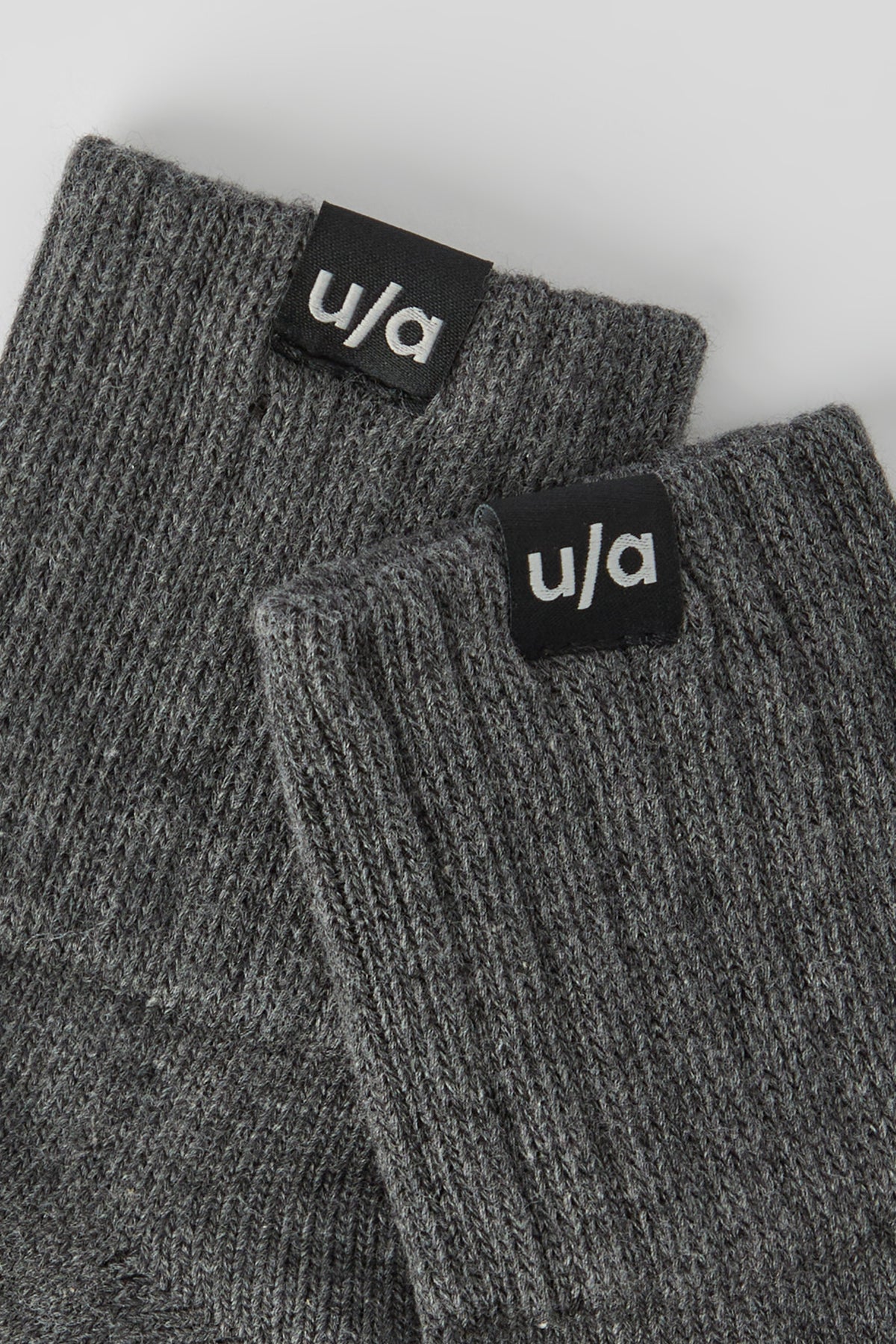 Alt View 2. U/A Half-Crew Slouchy Socks (2 Pack) - Charcoal