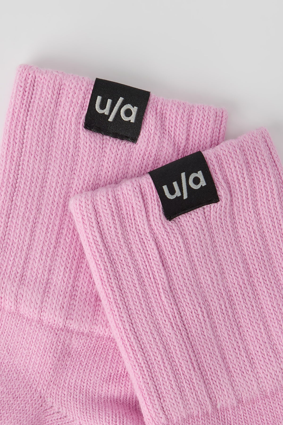 Alt View 2. U/A Half-Crew Slouchy Socks (2 Pack) - Pink