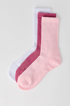 Socquettes coussinées (3 paires)