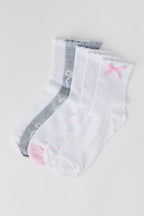 Chaussettes assorties en tricot (5 paires)