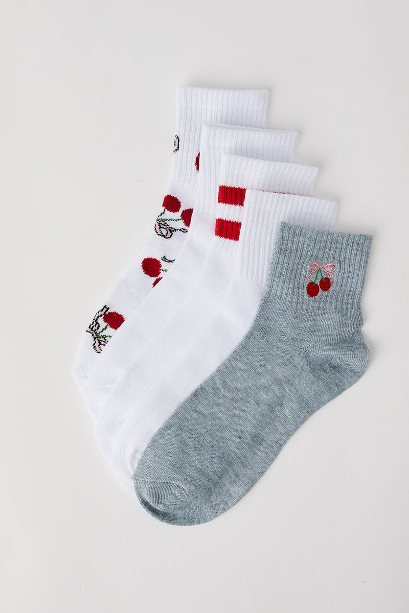 Chaussettes assorties mignonnes (5 paires)