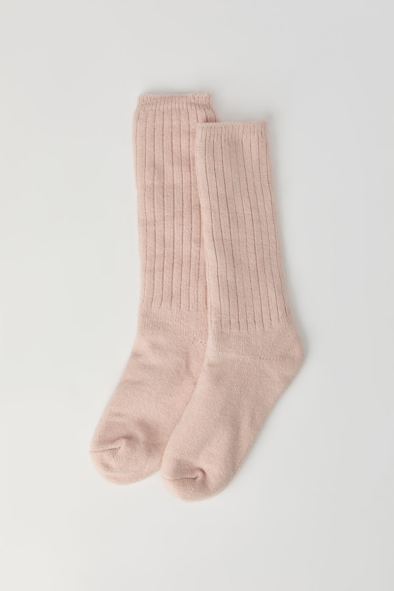 Chaussettes amples en tricot avec pierres du Rhin (2 paires)