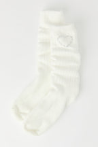 Rhinestone Slouchy Socks (2 Pack)