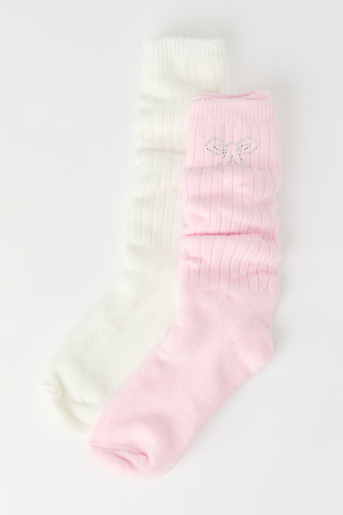 Chaussettes amples avec pierres du Rhin (2 paires)