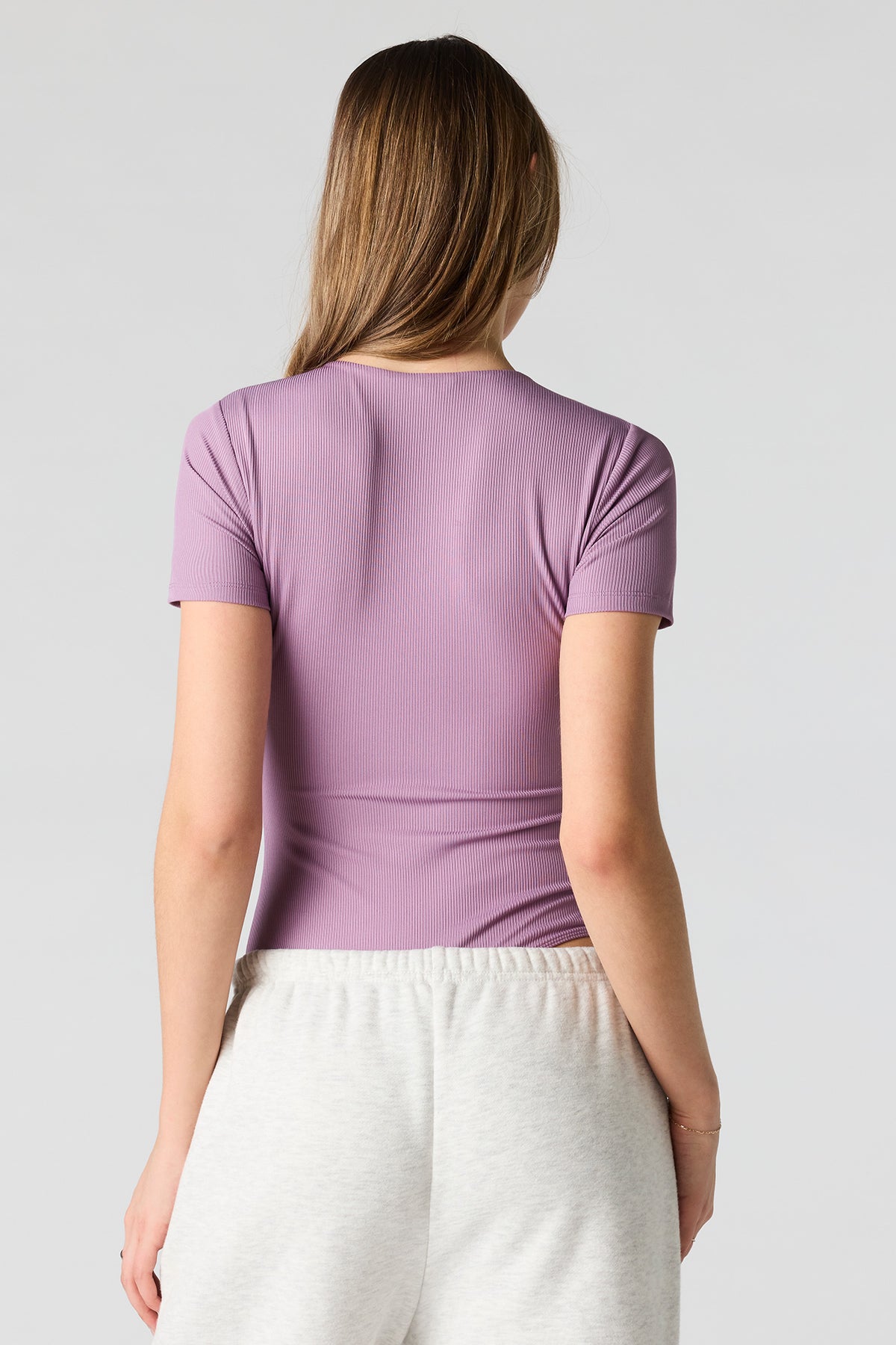 Vue alternative 2. Maillot t-shirt côtelé