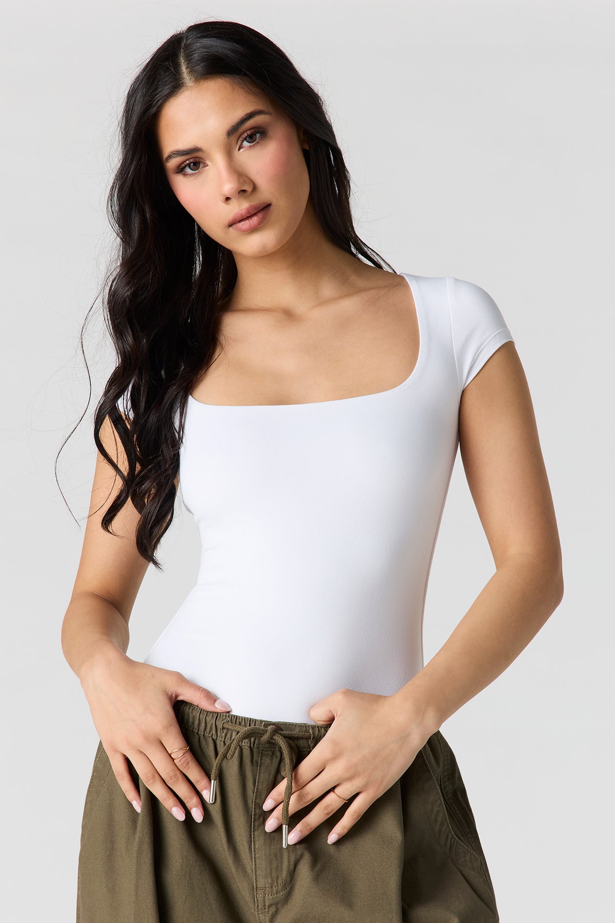 Vue alternative 5. Maillot profilé à enolure carrée