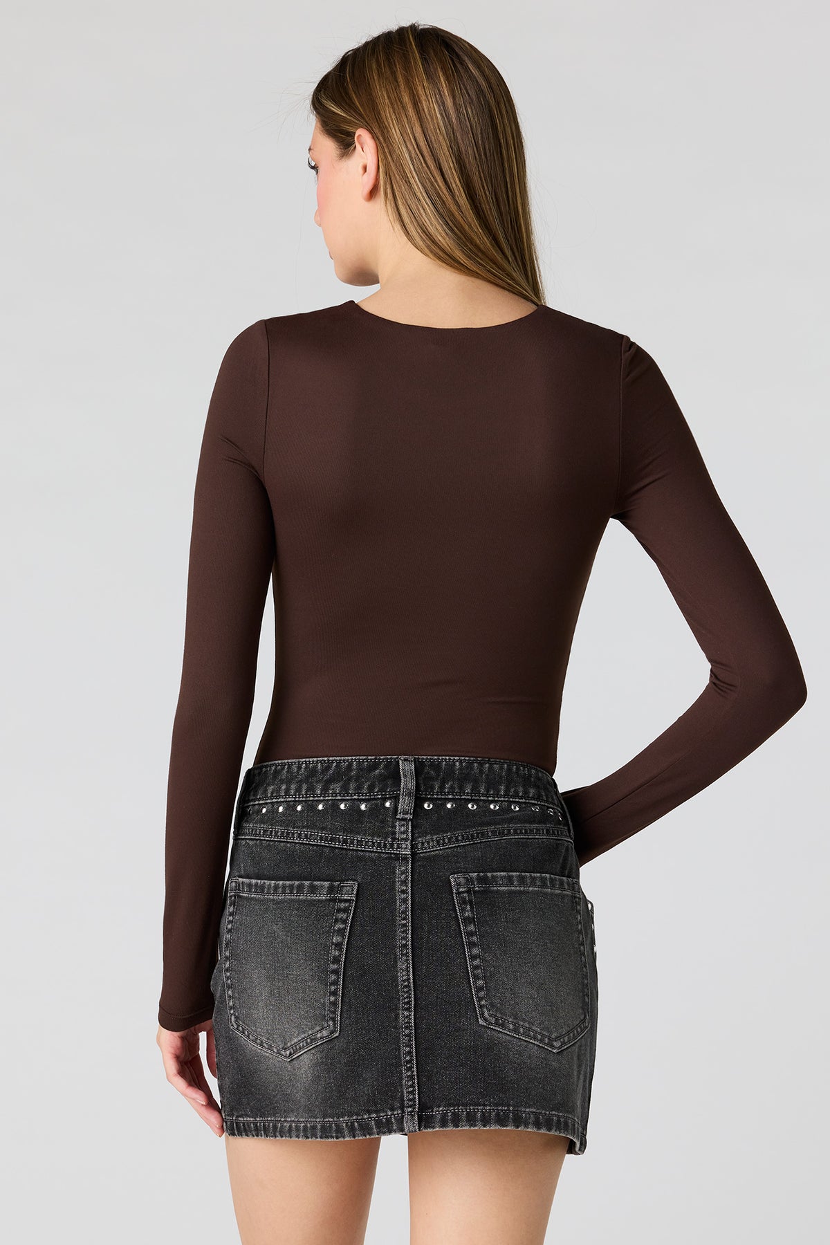 Vue alternative 2. Maillot profilé en nylon lourd de luxe à manches longues