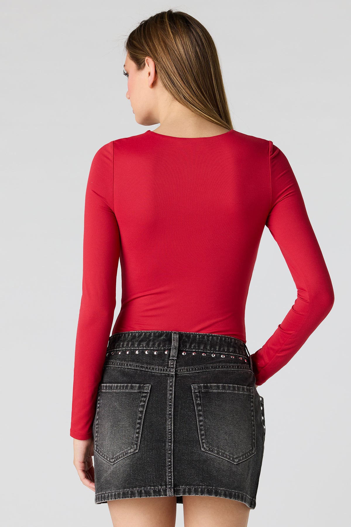 Vue alternative 2. Maillot profilé en nylon lourd de luxe à manches longues