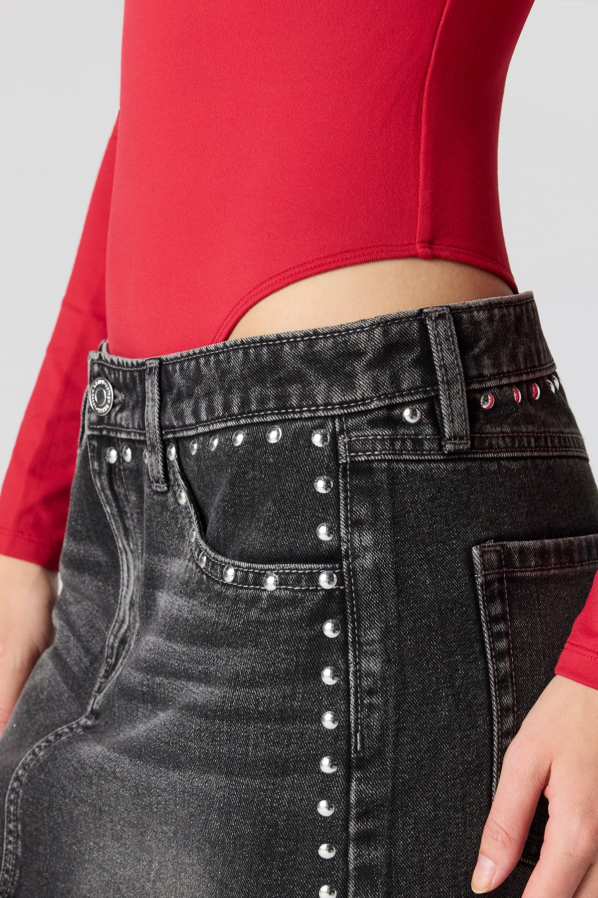 Vue alternative 4. Maillot profilé en nylon lourd de luxe à manches longues