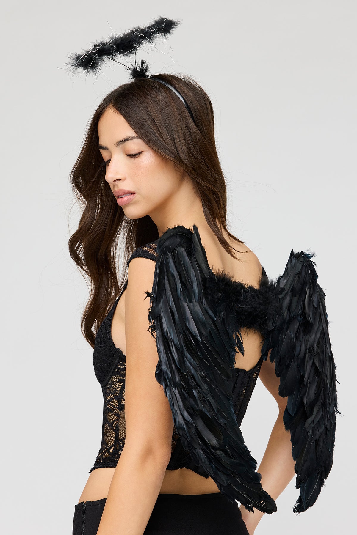 Ensemble avec halo et ailes