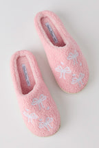 Pantoufles en Sherpa avec boucles