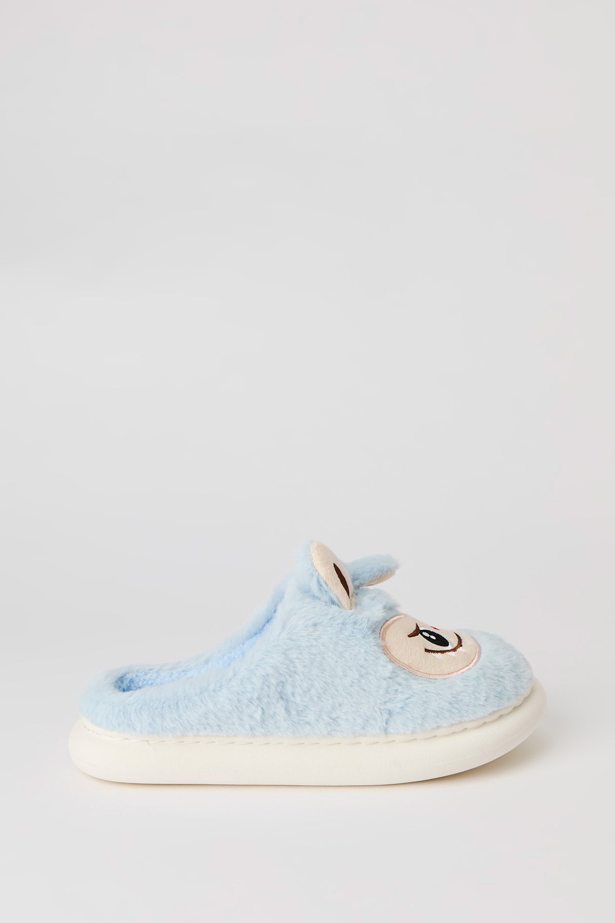 Alabebé 3D Fuzzy Slippers - Light Blue