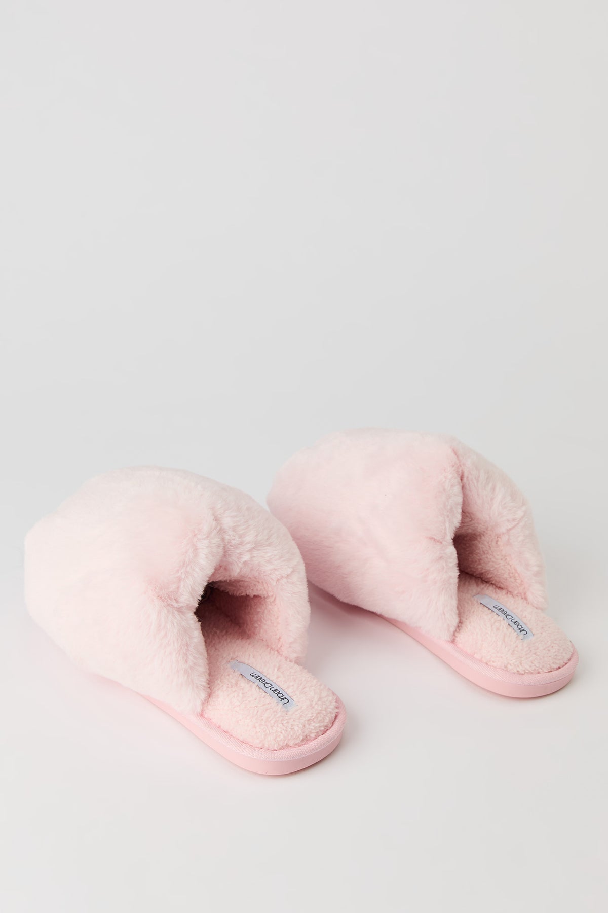 Alt View 3. Puff Slippers - Light Pink
