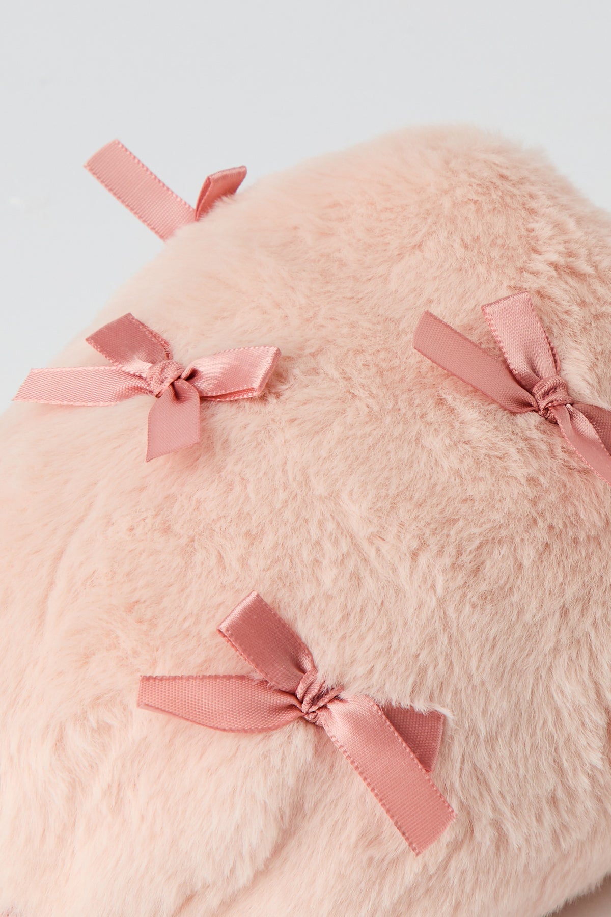 Alt View 3. Bow Slippers - Light Pink