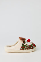 3D Reindeer Slippers