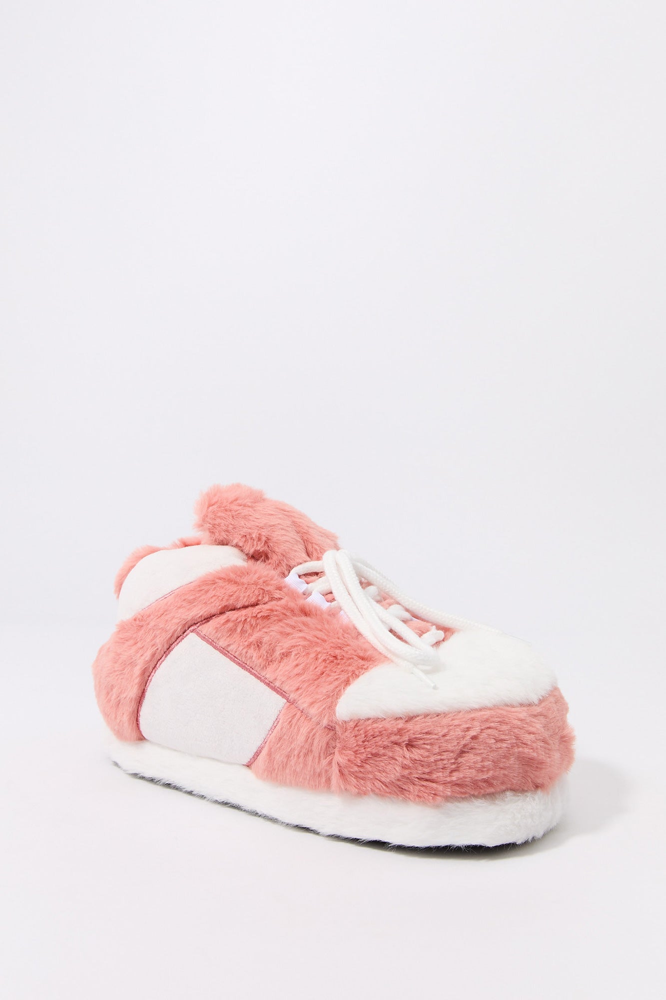 Pantoufles-espadrilles en peluche