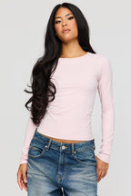 Luxe Heavy Contour Long Sleeve Top