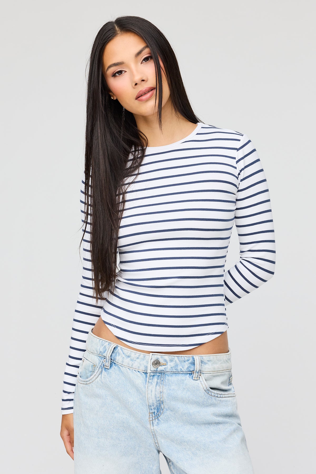 Long Sleeve Top - Blue