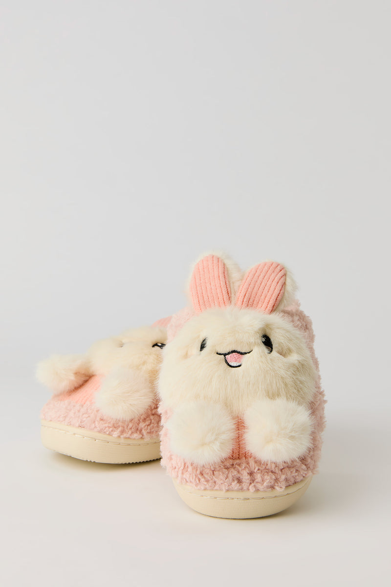 Pantoufles Lapin 3D en similifourrure