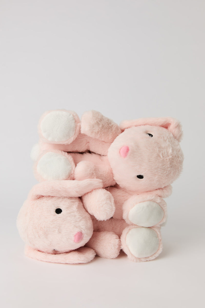 Plush Bunny Slippers