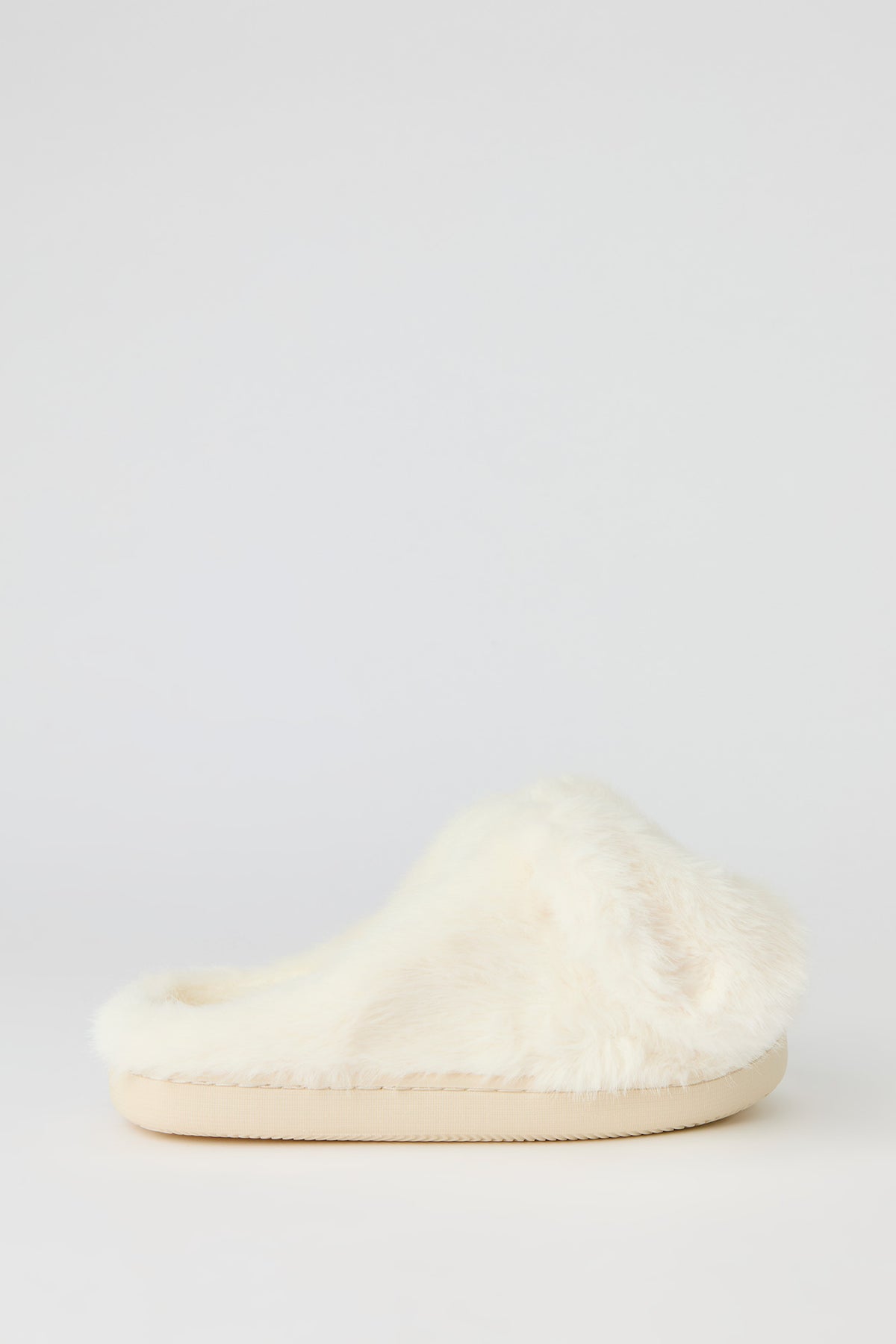 3D Bunny Slippers - White