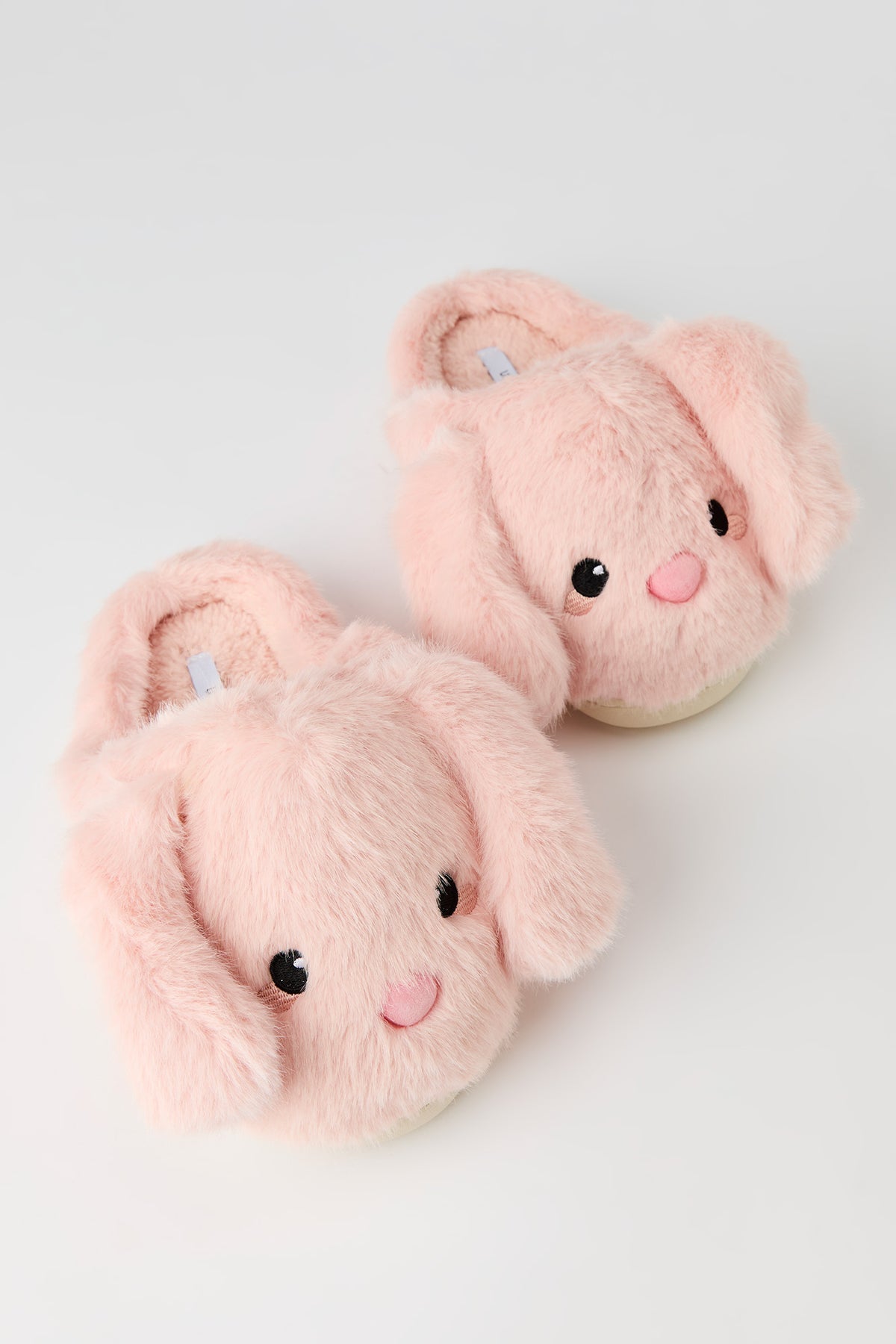 Alt View 2. 3D Bunny Slippers - Light Pink