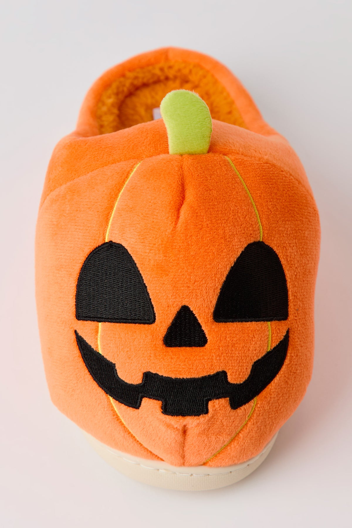 Vue alternative 3. Pantoufles à imprimé Citrouille d'Halloween 3D 