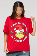 The Grinch Graphic Boyfriend T-Shirt
