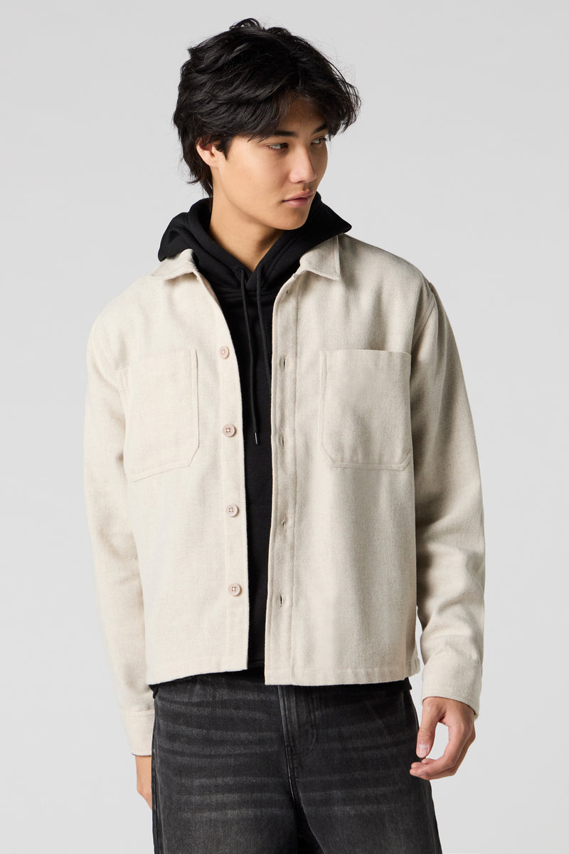 Flannel Boxy Shacket
