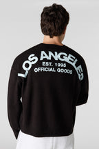 City Jacquard Knit Boxy Sweater