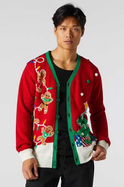 Gingerbread Ugly Xmas Cardigan – Urban Planet