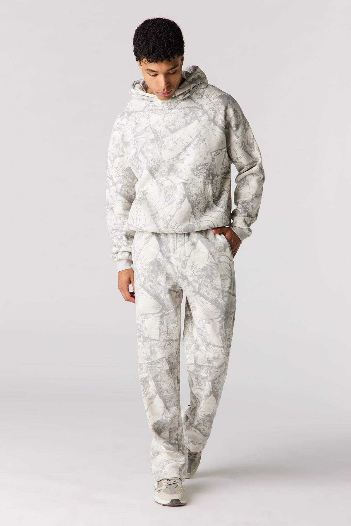 Alt View 17. Premium Heavyweight Fleece Boxy Hoodie - Light Blue