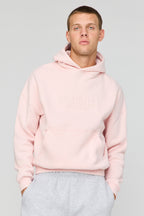 Premium Heavyweight Fleece Embossed Boxy Hoodie