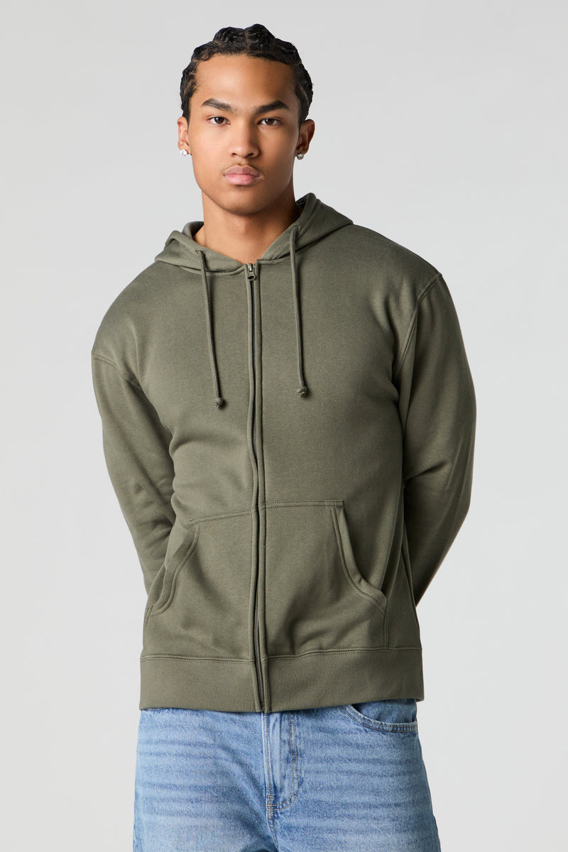 Classic Fleece Zip-Up Hoodie