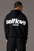 Playboy Graphic Baggy Fleece Hoodie