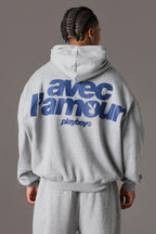 Playboy Graphic Baggy Fleece Hoodie