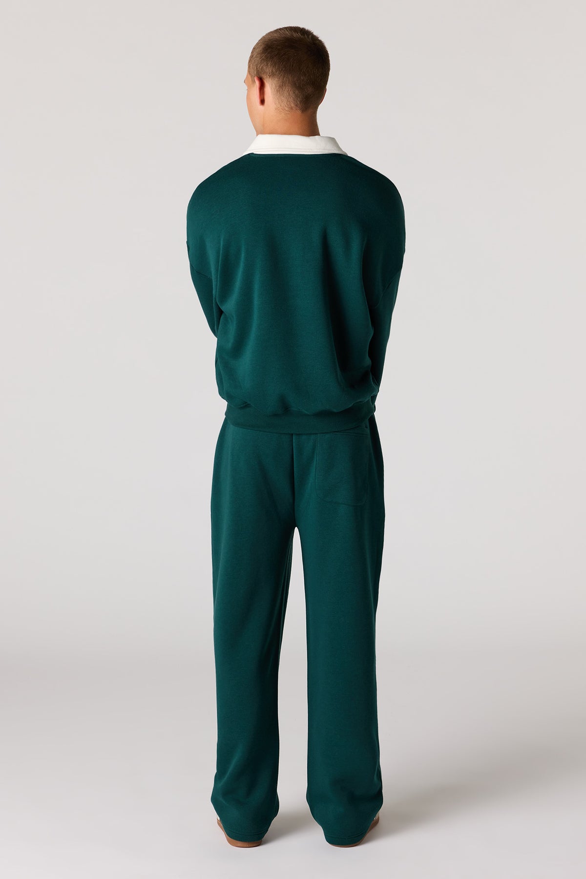 Vue alternative 3. Pantalon d'entraînement baggy en molleton imprimé