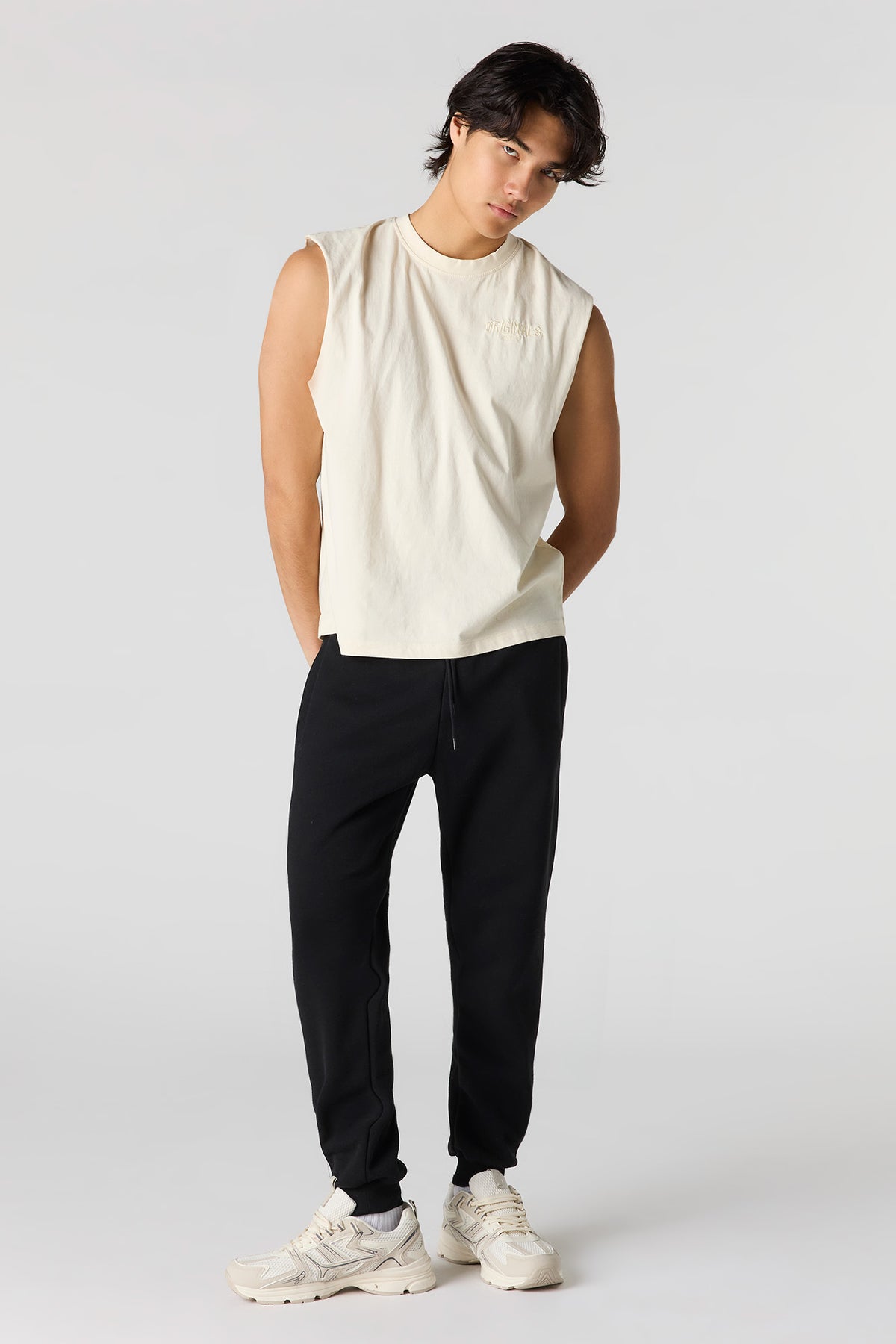 Vue alternative 2. Jogger en molleton